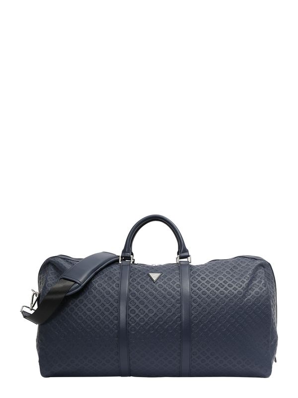 GUESS GUESS Чанта за пътуване тип "Weekender" 'PISA'  морскосиньо / сребърно