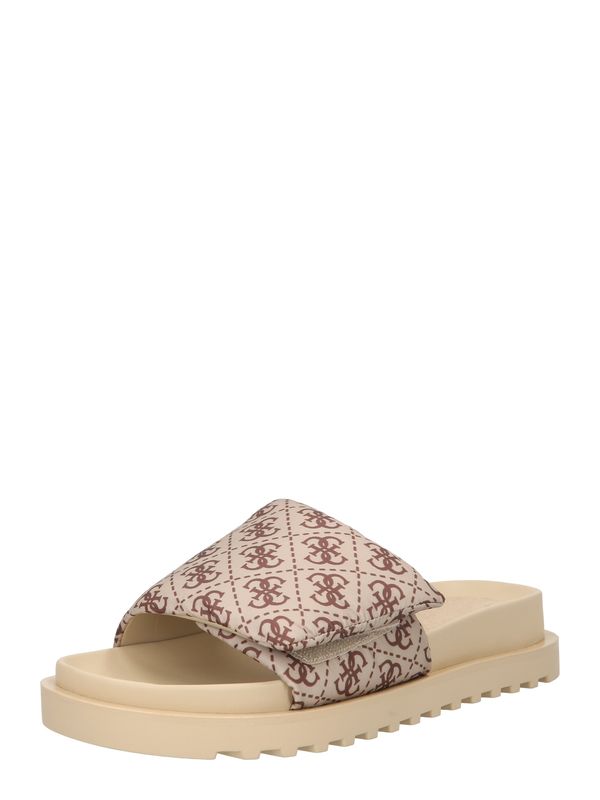 GUESS GUESS Чехли 'FABETZY'  бежово / кафяво