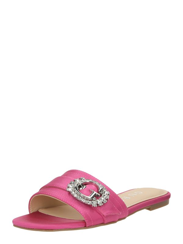 GUESS GUESS Чехли 'JOLLY'  розово / сребърно