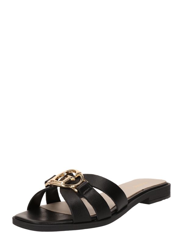 GUESS GUESS Чехли 'Symo'  злато / черно