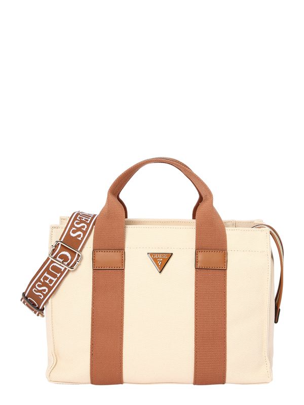 GUESS GUESS Дамска чанта  бежово / кафяво