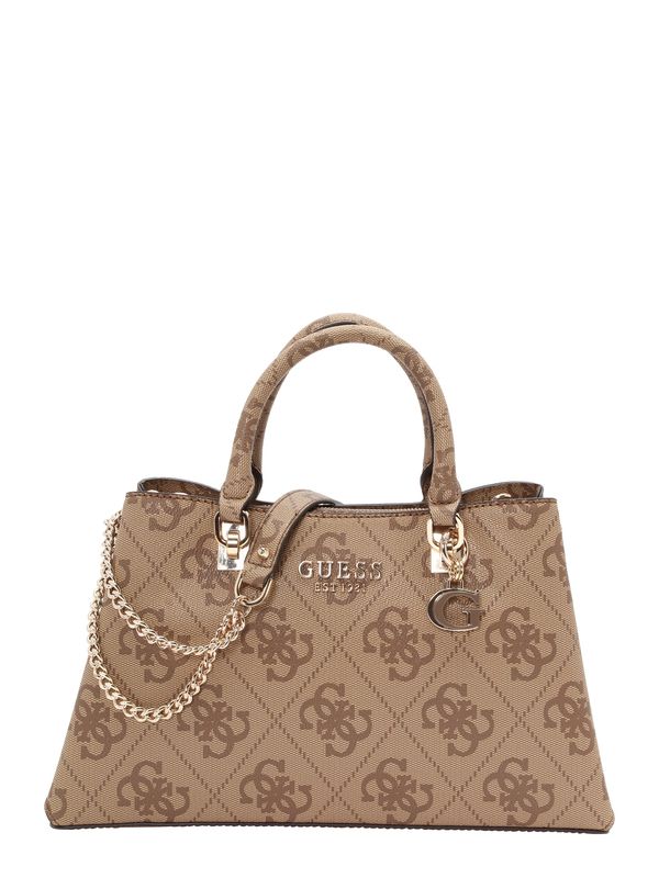 GUESS GUESS Дамска чанта 'Eliette'  камел / карамел / злато