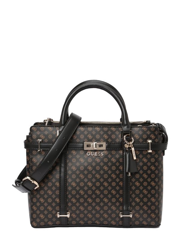GUESS GUESS Дамска чанта 'EMILEE'  мока / черно
