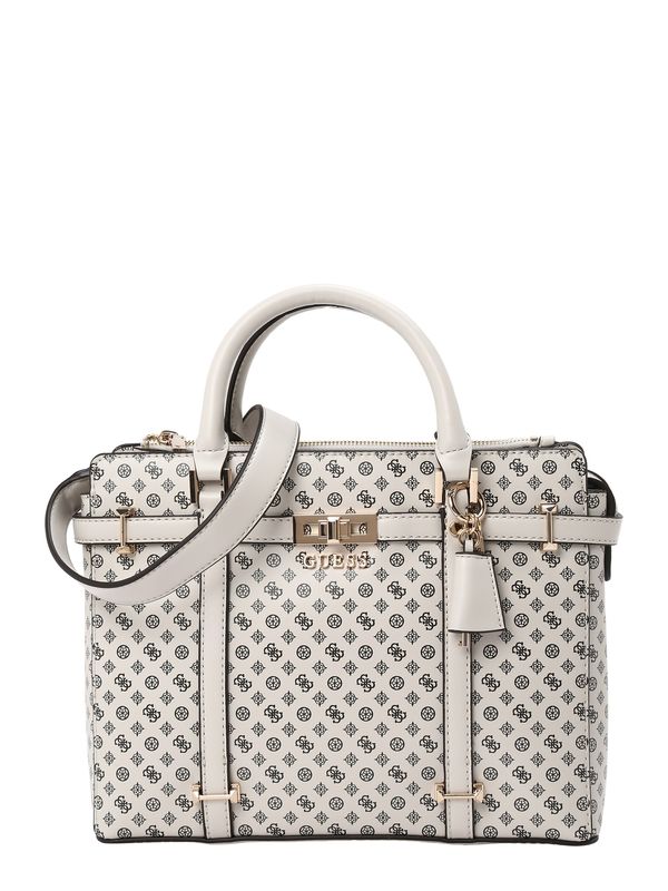 GUESS GUESS Дамска чанта 'EMILEE'  сиво-бежово / черно