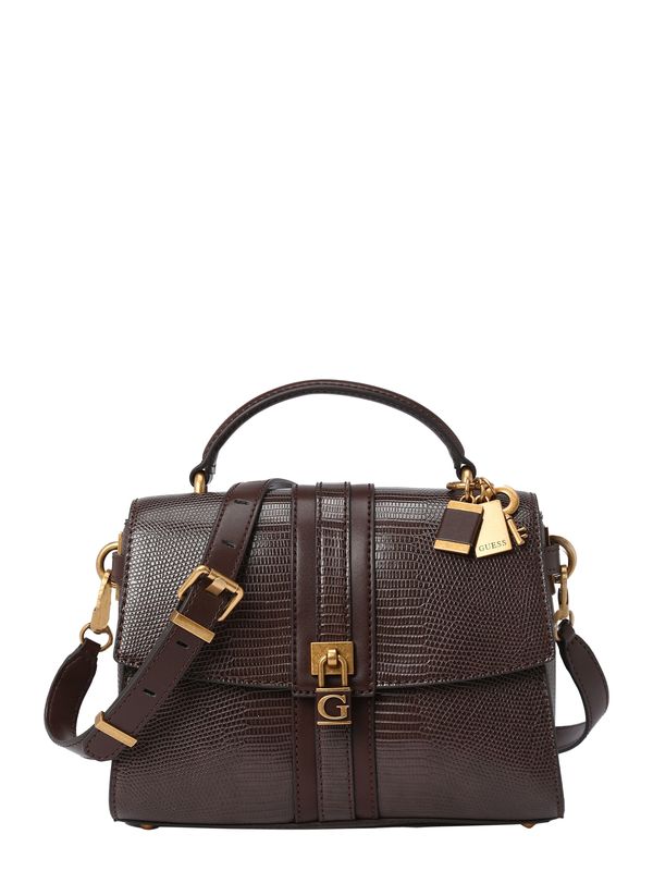 GUESS GUESS Дамска чанта 'GINEVRA'  кафяво / злато