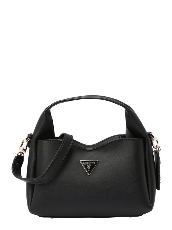 GUESS GUESS Дамска чанта 'Iwona'  черно / сребърно