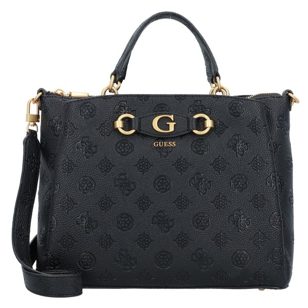 GUESS GUESS Дамска чанта 'Izzy Peony'  злато / черно