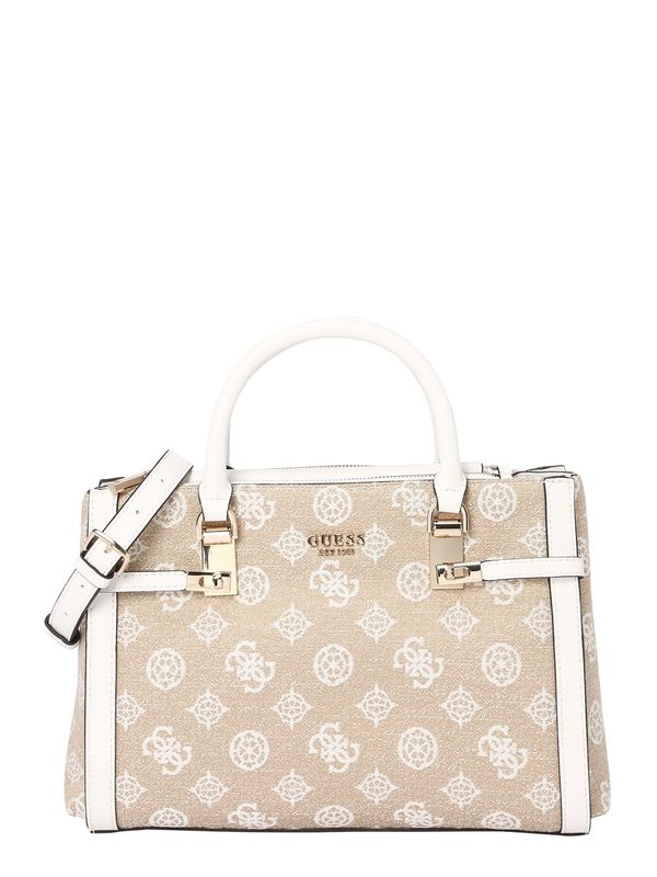 GUESS GUESS Дамска чанта 'LORALEE'  бежово / злато / бяло