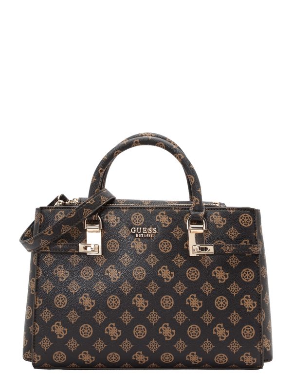 GUESS GUESS Дамска чанта 'LORALEE'  кафяво / мока / злато