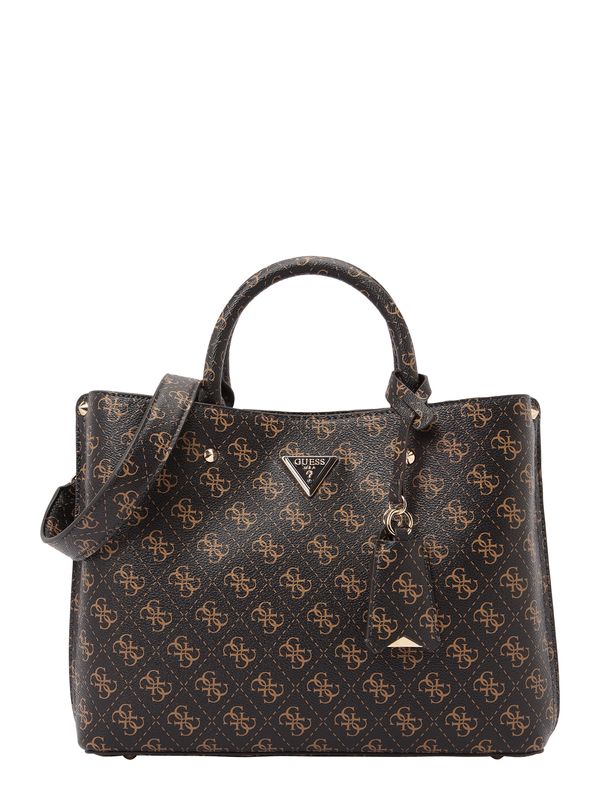 GUESS GUESS Дамска чанта 'Meridian'  светлокафяво / тъмнокафяво / злато