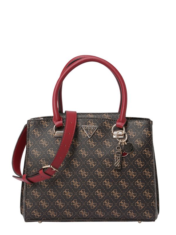 GUESS GUESS Дамска чанта 'Noelle'  кафяво / бронз / злато