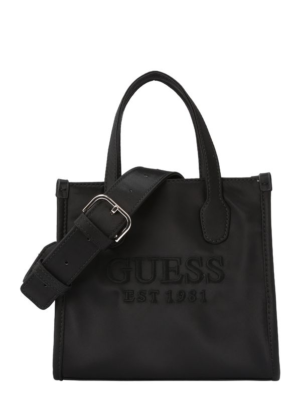 GUESS GUESS Дамска чанта 'Silvana'  черно