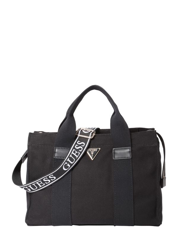 GUESS GUESS Дамска чанта  злато / черно / бяло