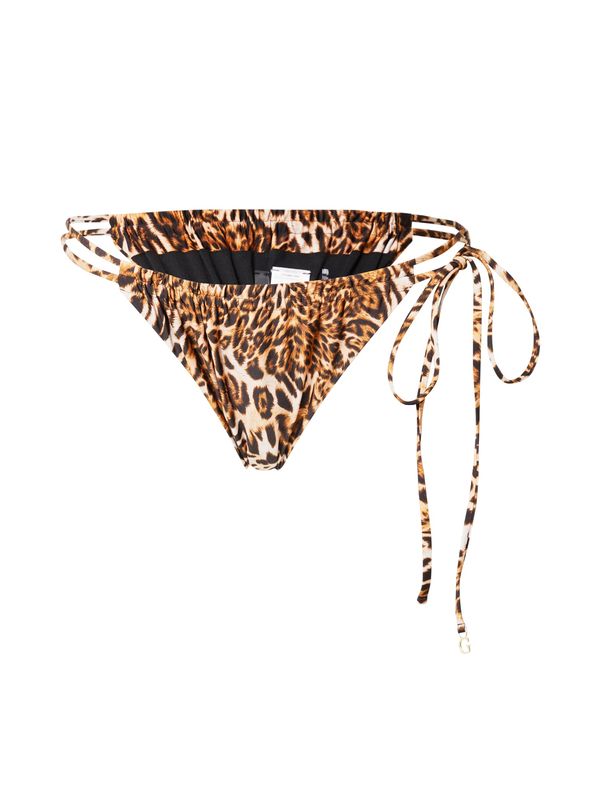 GUESS GUESS Долнище на бански тип бикини  бежово / кафяво / черно