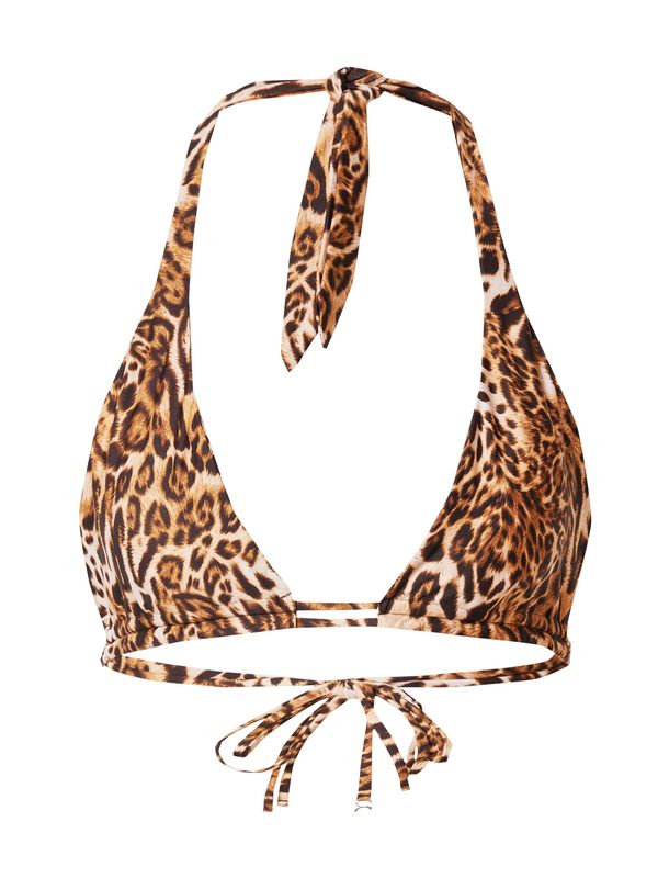 GUESS GUESS Горнище на бански  бежово / кафяво / черно