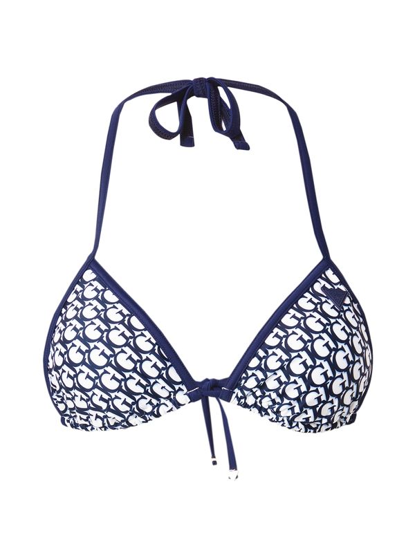 GUESS GUESS Горнище на бански  тъмносиньо / бяло