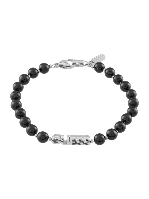 GUESS GUESS Гривна  черно / сребърно