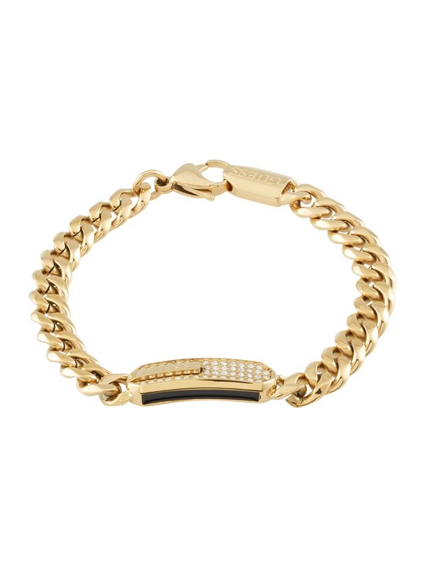 GUESS GUESS Гривна  златистожълто / черно / прозрачно