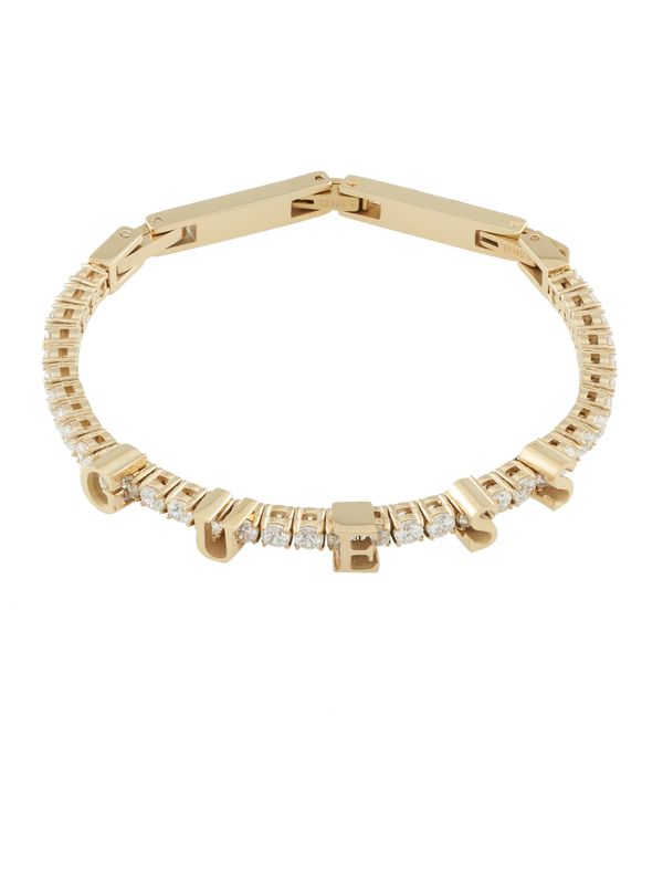 GUESS GUESS Гривна  златистожълто / прозрачно