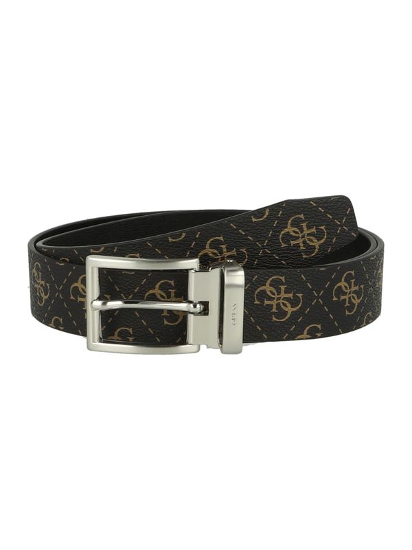 GUESS GUESS Колан 'VEZZOLA'  кафяво / тъмнокафяво