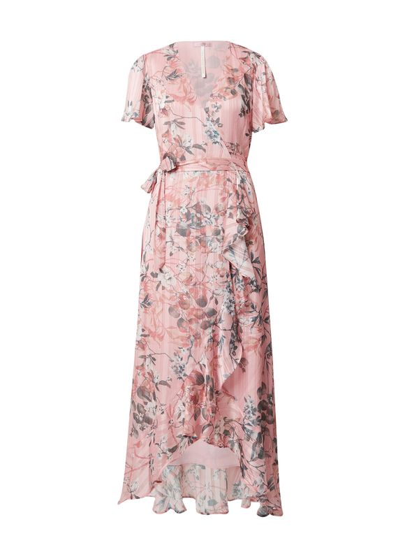 GUESS GUESS Лятна рокля 'NEW JUNA'  зелено / пепел от рози