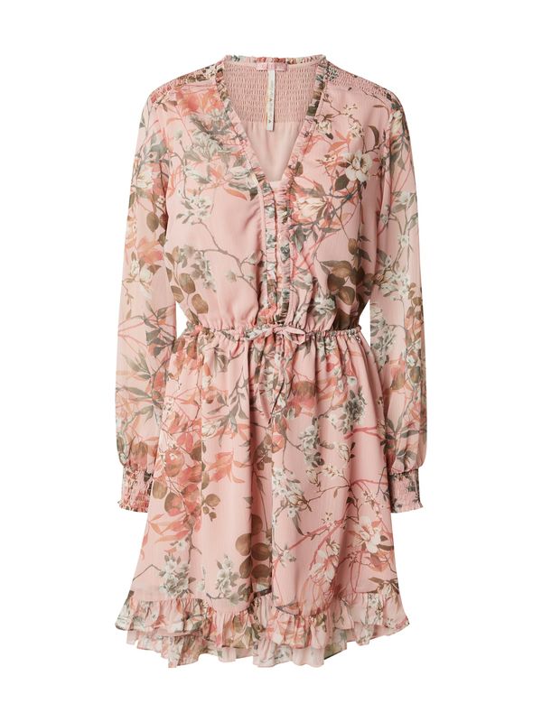 GUESS GUESS Лятна рокля 'VANESSA'  каки / кайсия / розе / бяло