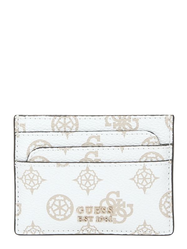 GUESS GUESS Несесер 'LAUREL'  кафяво / бяло