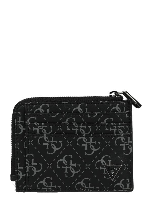 GUESS GUESS Несесер 'VEZZOLA'  светлосиво / черно