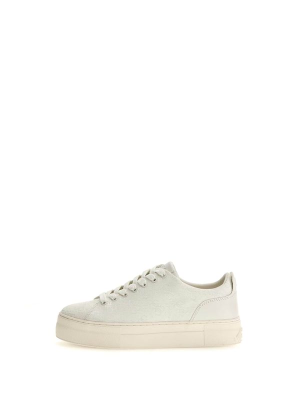 GUESS GUESS Ниски маратонки 'Gia'  бежово / бяло