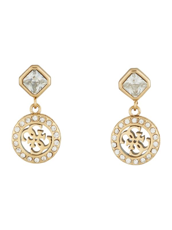 GUESS GUESS Обеци 'COLOR DROP'  златистожълто