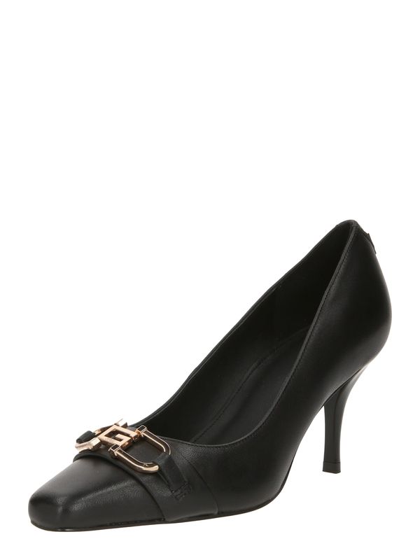 GUESS GUESS Официални дамски обувки 'SILOW'  злато / черно