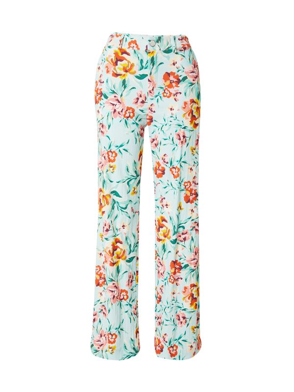 GUESS GUESS Панталон 'Adele'  аквамарин / горчица / тъмнозелено / оранжево