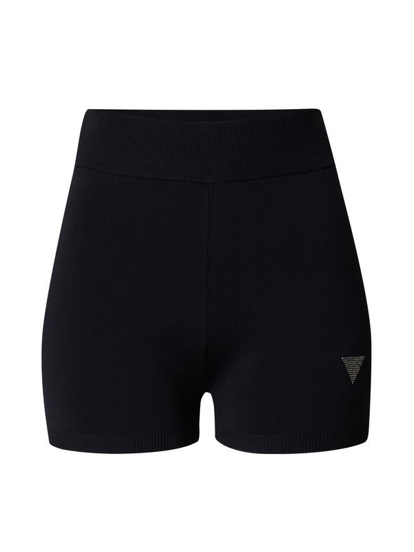 GUESS GUESS Панталон 'ALEXIA'  черно / сребърно