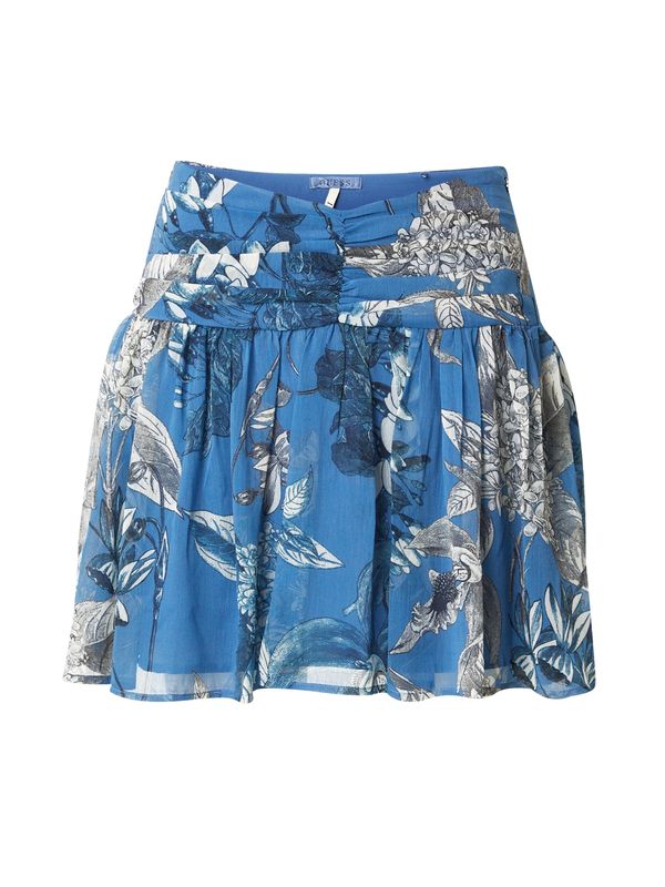 GUESS GUESS Пола 'BIANCA'  нощно синьо / кралско синьо / черно / мръсно бяло