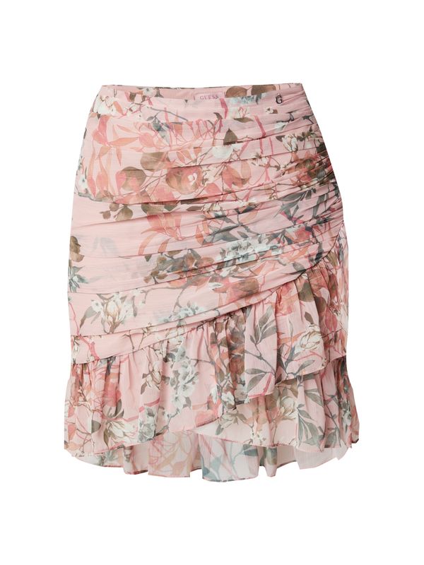 GUESS GUESS Пола 'VANESSA'  тъмнозелено / бледорозово / пепел от рози / мръсно бяло