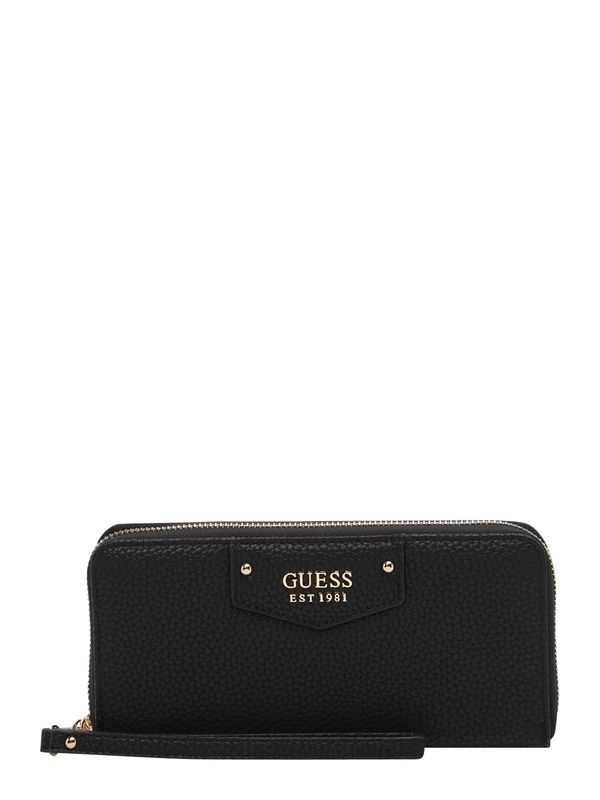 GUESS GUESS Портмоне 'Brenton'  злато / черно