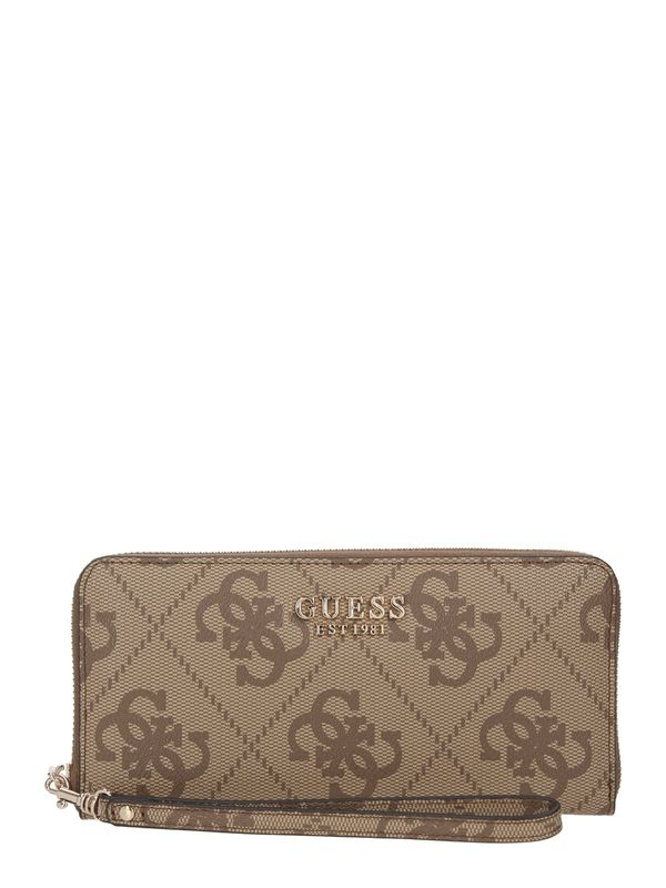 GUESS GUESS Портмоне 'ELIETTE'  бежово / кафяво / злато