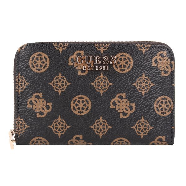 GUESS GUESS Портмоне 'LAUREL'  мока / светлокафяво / злато