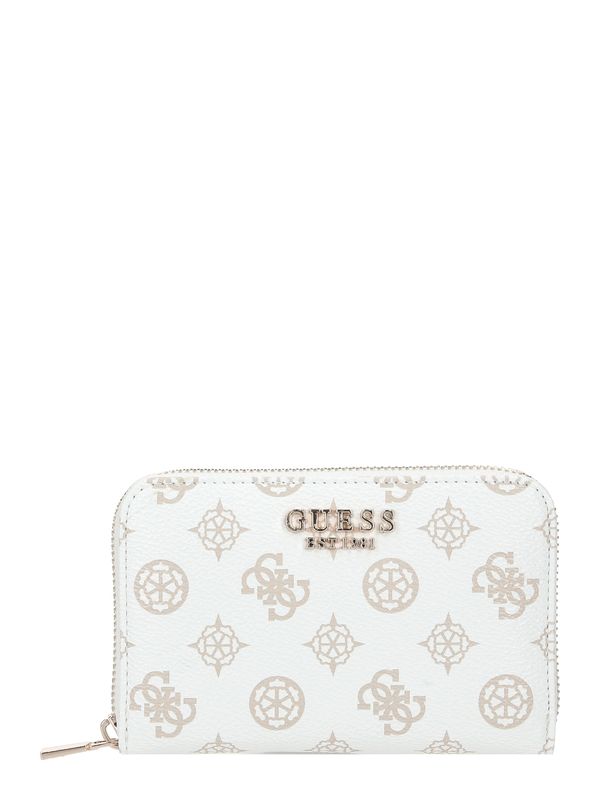 GUESS GUESS Портмоне 'LAUREL'  светлобежово / бяло