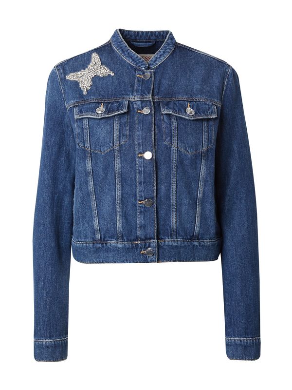 GUESS GUESS Преходно яке 'DELYA KOREAN'  син деним