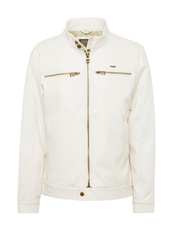 GUESS GUESS Преходно яке  естествено бяло