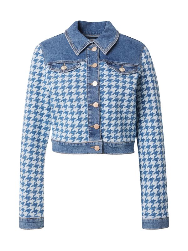 GUESS GUESS Преходно яке  синьо / син деним / бяло