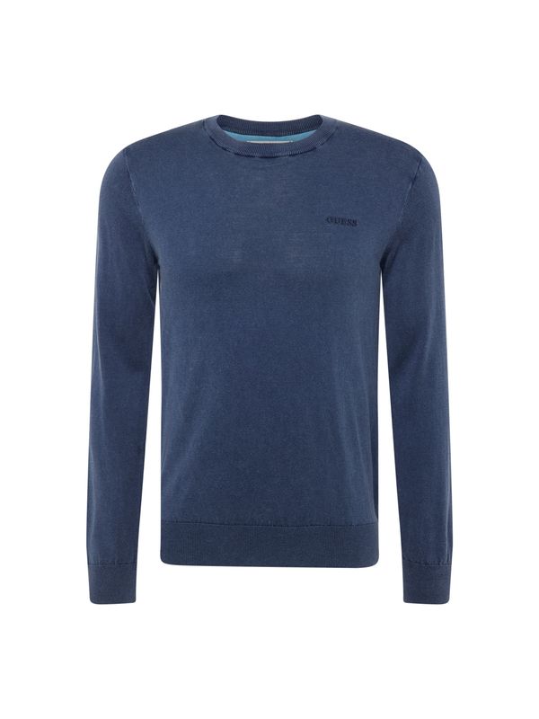 GUESS GUESS Пуловер 'CHESLEY'  нейви синьо