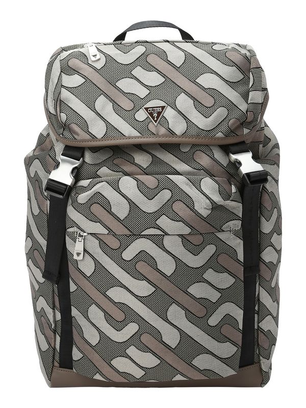 GUESS GUESS Раница 'ROMA'  сиво / таупе сиво / черно