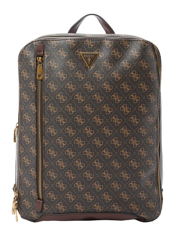 GUESS GUESS Раница 'VEZZOLA'  кафяво / коняк