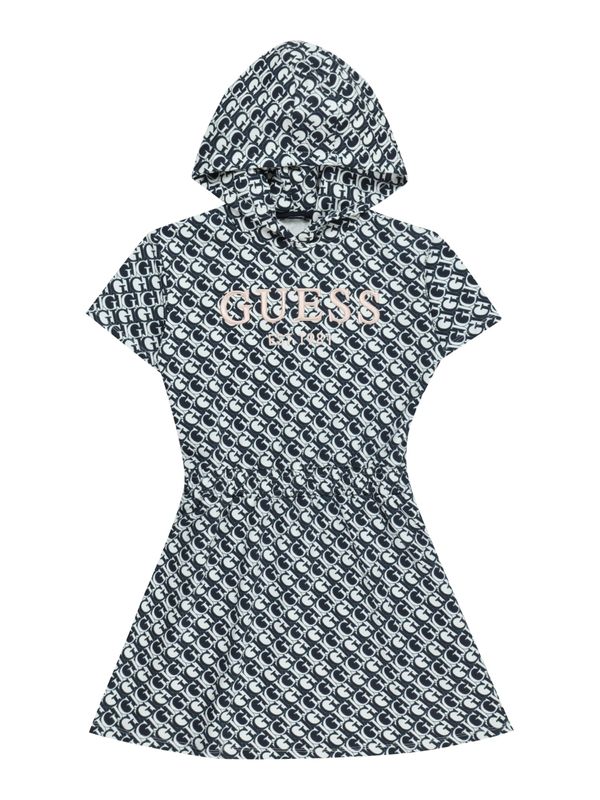 GUESS GUESS Рокля  бежово / тъмносиньо / бяло