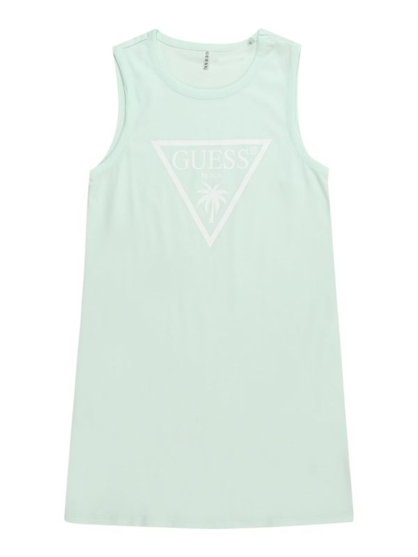 GUESS GUESS Рокля  мента / бяло