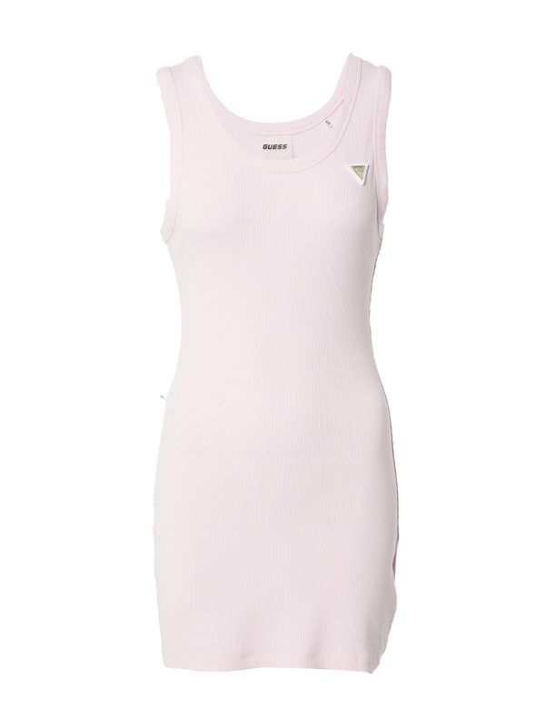 GUESS GUESS Рокля 'NYRA'  злато / пастелно розово / бяло