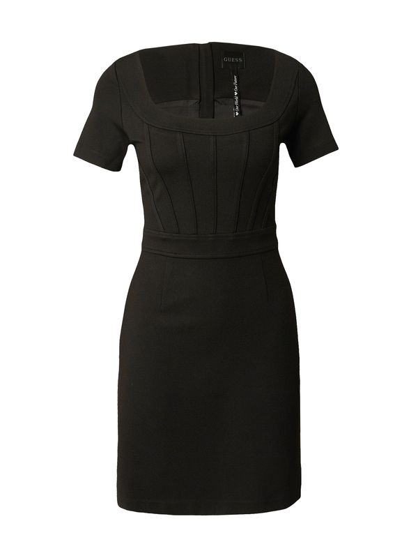 GUESS GUESS Рокля с права кройка 'ANNA'  черно