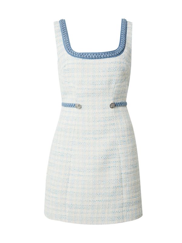 GUESS GUESS Рокля 'Tosca'  сапфирено синьо / светлосиньо / бял памук